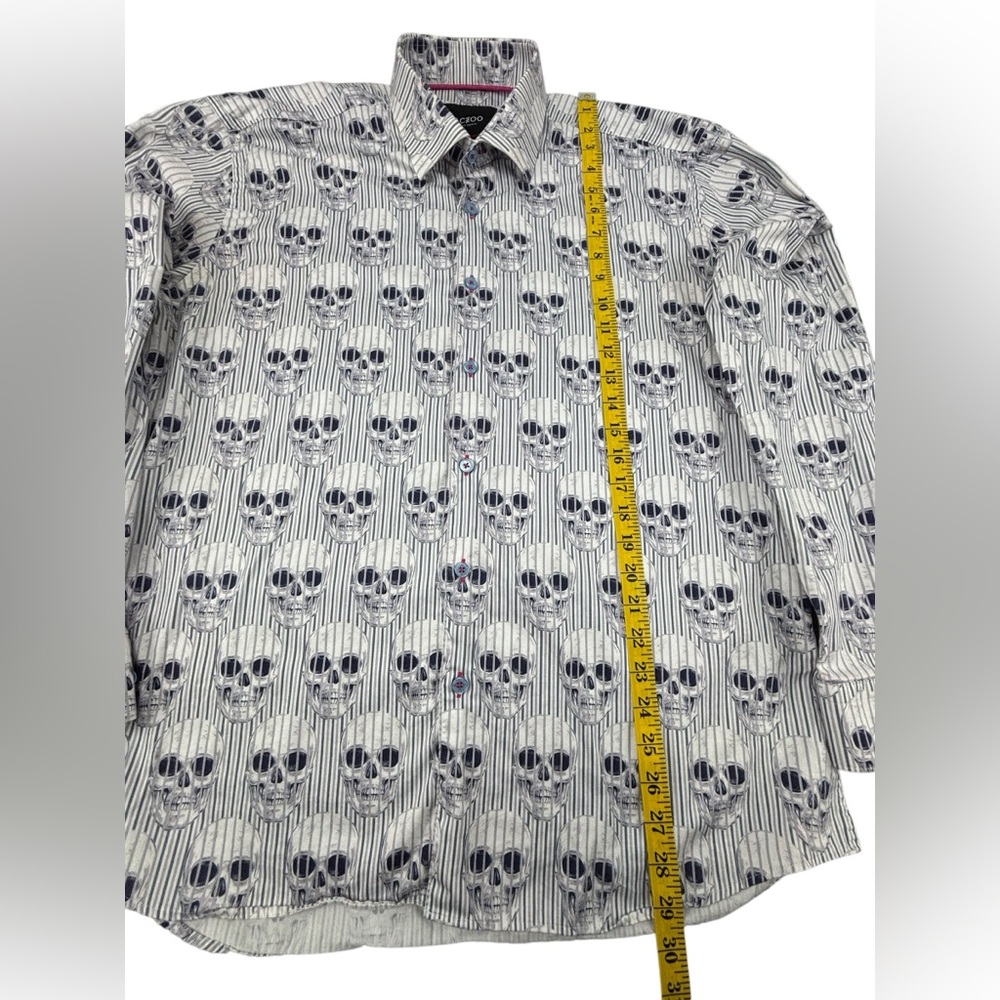 Maceoo- Skull Shirt-‎ XL- Like New!!! - Picture 3 of 5